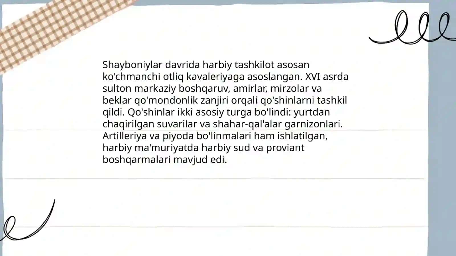 Shayboniylar davrida harbiy yurishlar 3