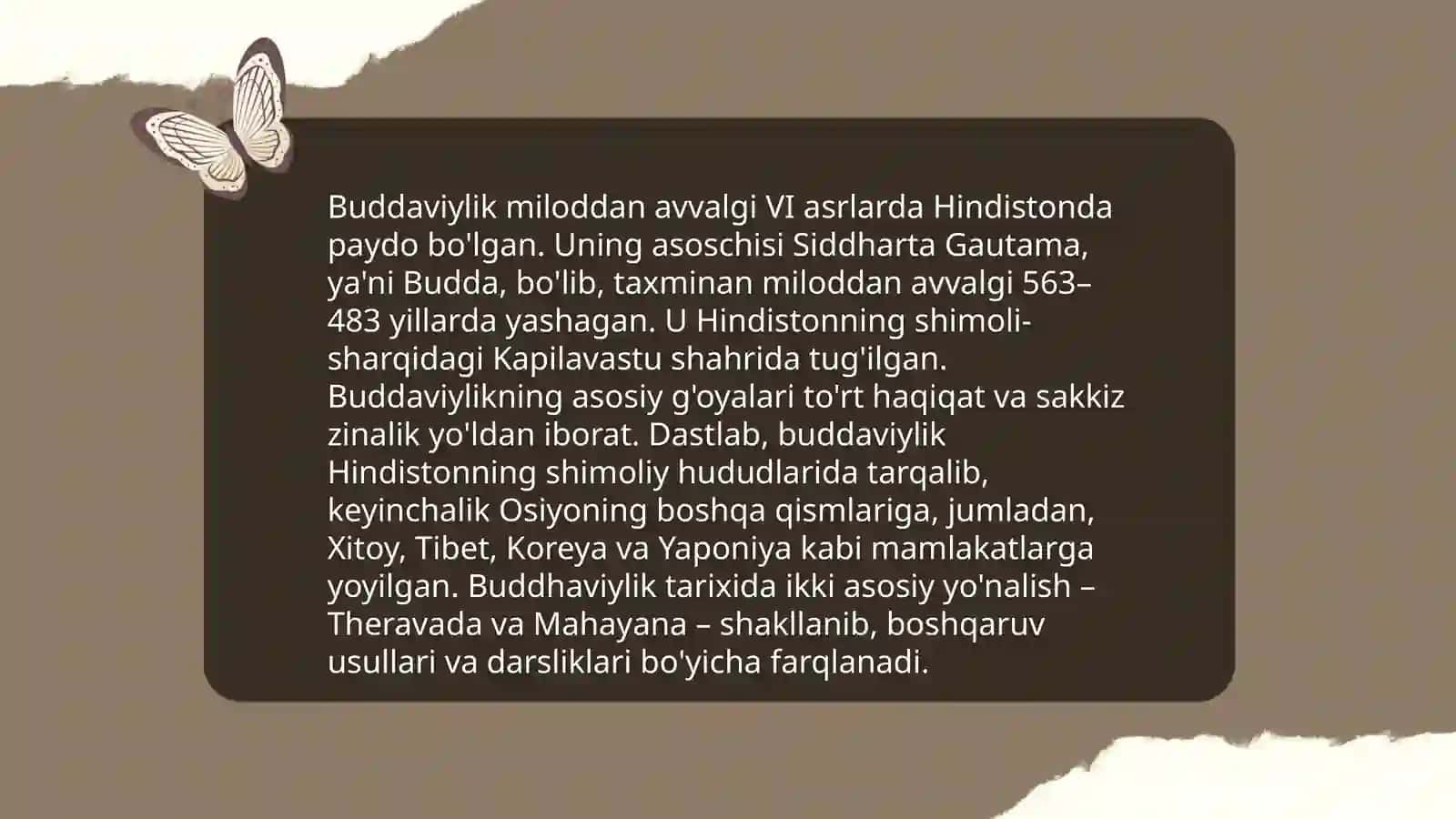 Din tarixi fanidan mustaqil ta'lim mavzusi 3