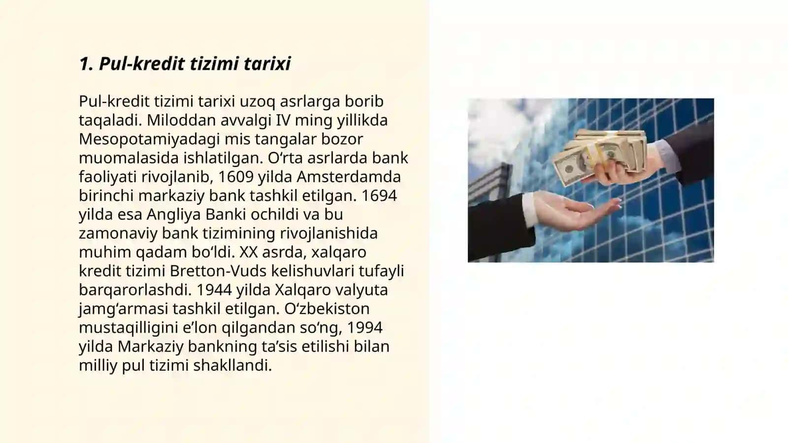 Pul-kredit tizimi 3