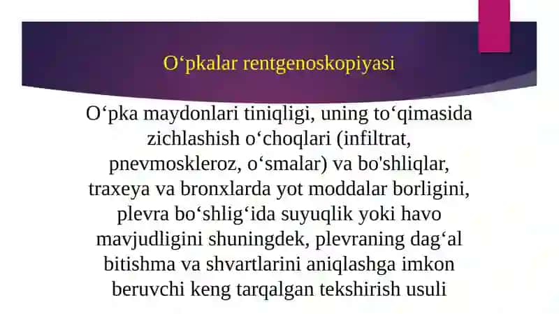 Ko’krak qafasinining instrumental tekshiruv metodlari 3