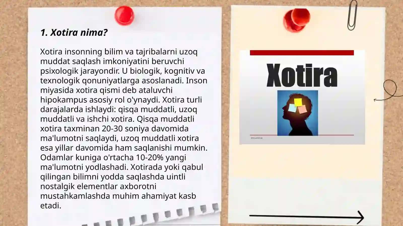 Xotira haqida tushuncha 3