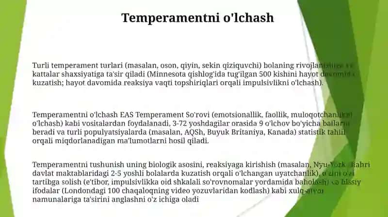Temperament haqida tushuncha 3