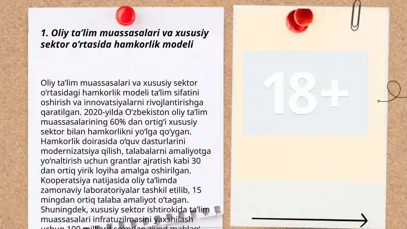 Oliy ta’lim sohasida davlat-xususiy sheriklikni rivojlantirish 3