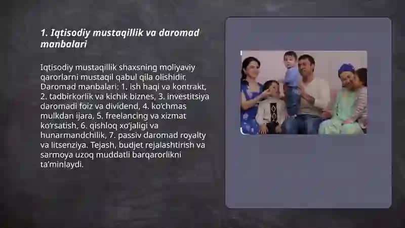 Erkin va farovon hayot mazmuni 3