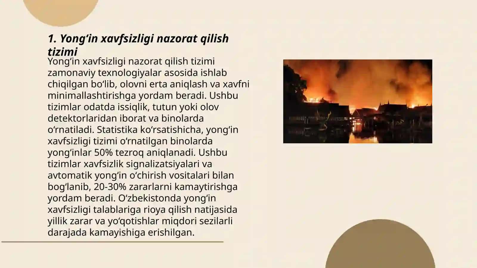 Yongʻin xavfsizligi nazorat qilish tizimi 3