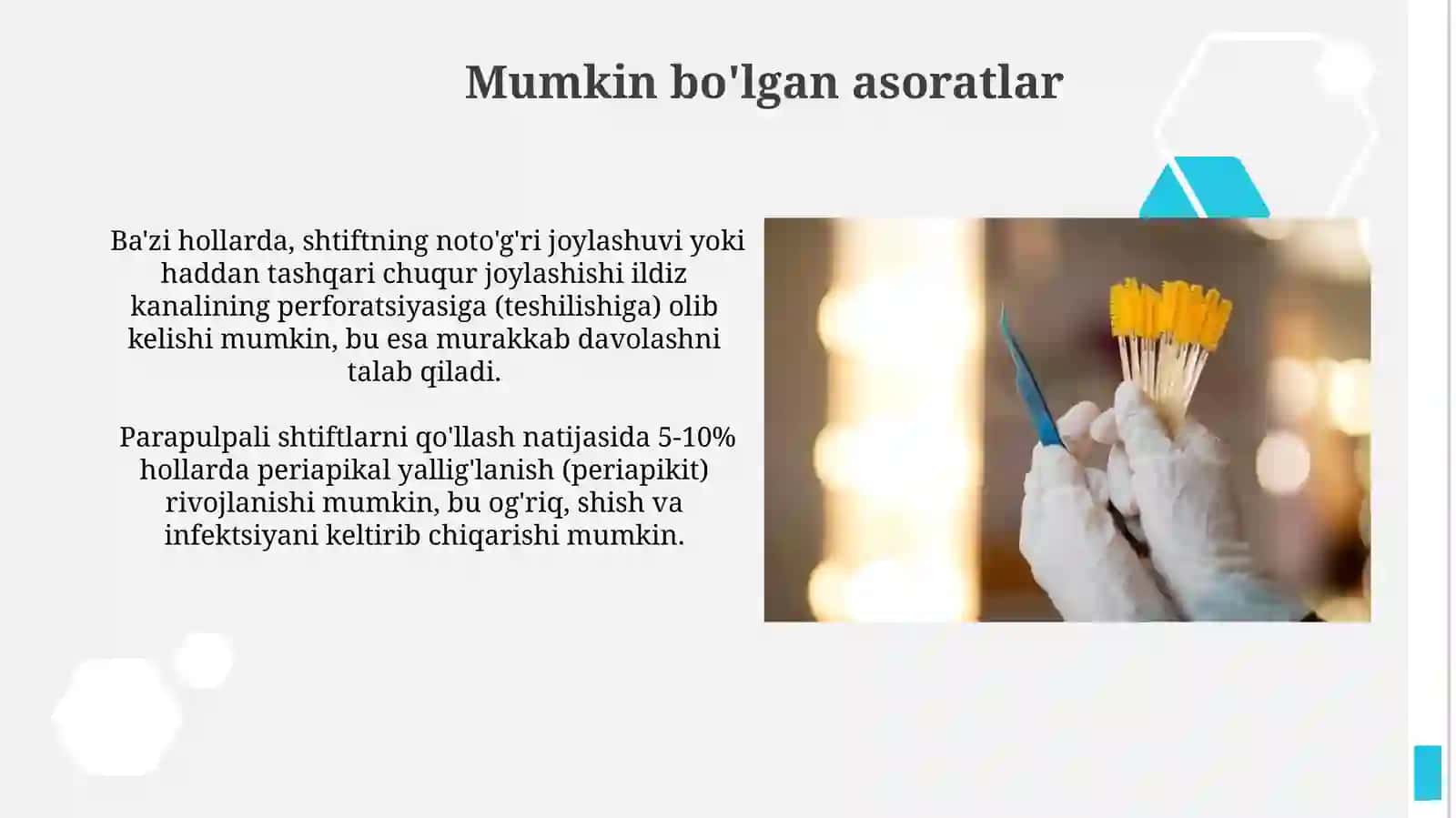 Parapulpali ştiftlar 3