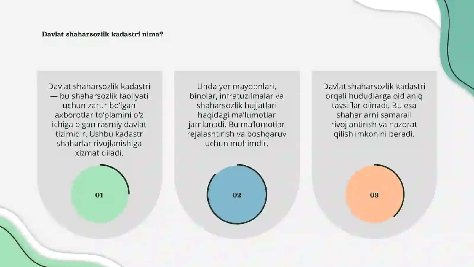 Davlat shaharsozlik kadastri 3