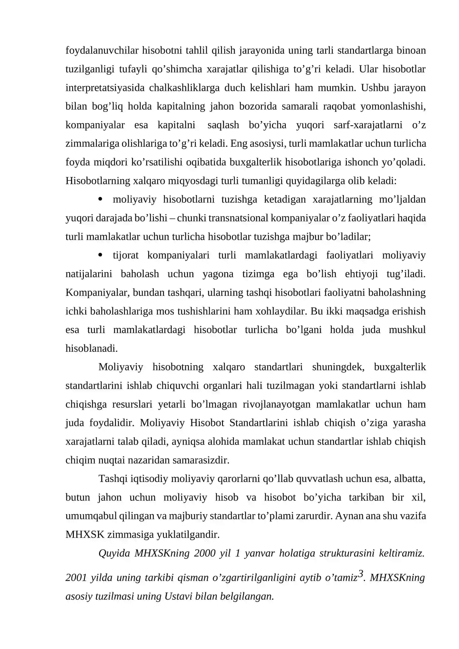 Xalqaro standartlarga asosan nomoliyaviy majburiyatlar hisobi 3