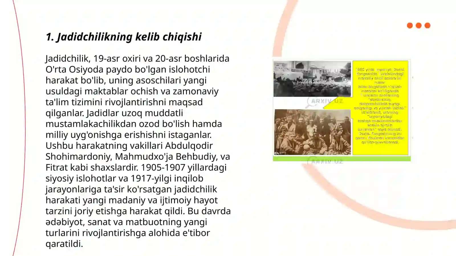 Turkistonda jadidchilik harakati 3