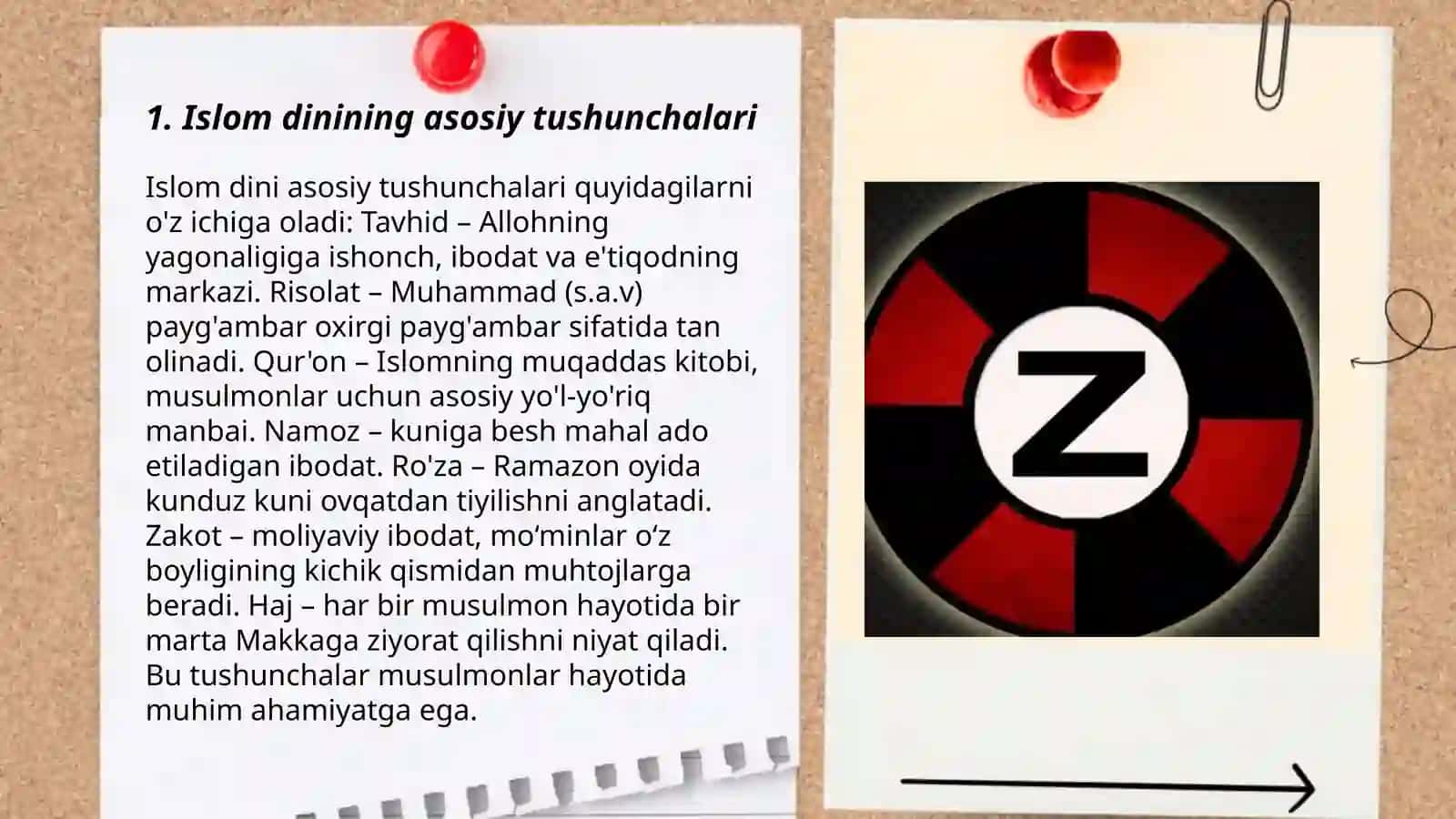Zakovat uchun dinshunoslik fanidan savollar 3