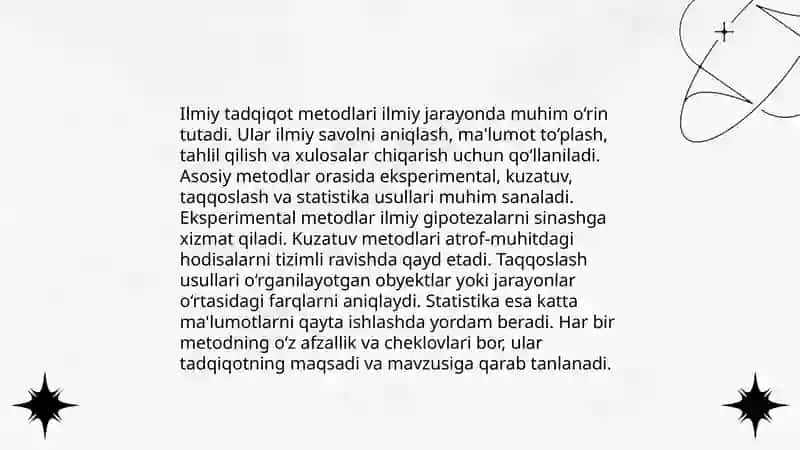 ILMIY TADQIQOT METODOLOGIYASI 3