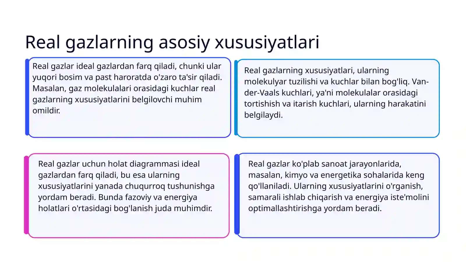 Real gaz uchun holat integralini hisoblash 3