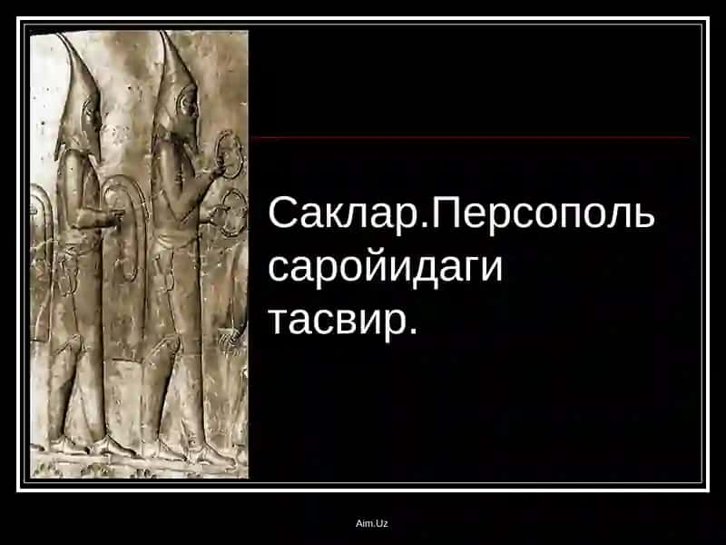 Sak skif madaniyati 3