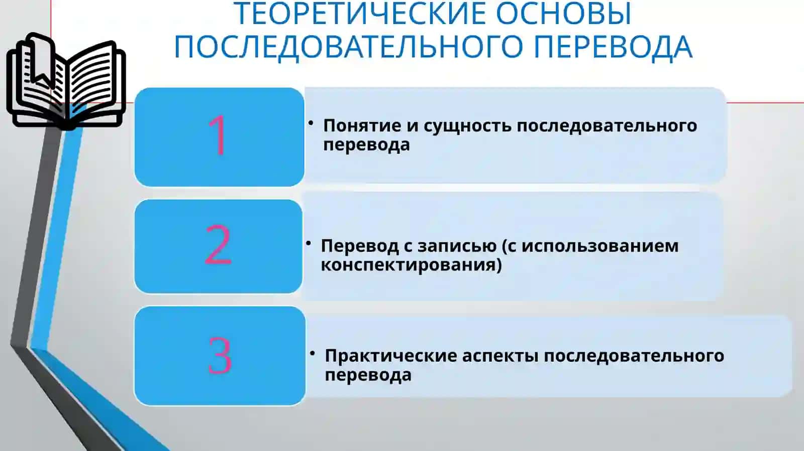 ВИДЫ ПОСЛЕДОВАТЕЛЬНОГО ПЕРЕВОДА 3