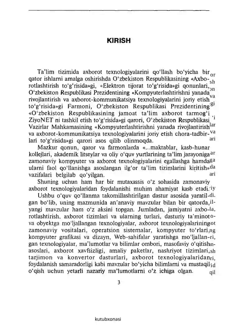 AXBOROT TEXNOLOGIYALARI 3