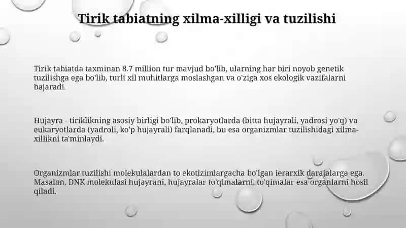 9-sinflarda,,Organik olam’’ 3