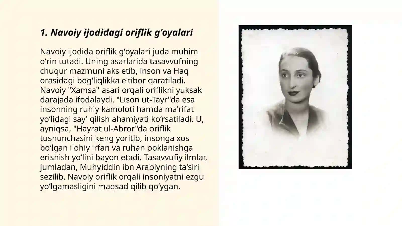 Navoiy ijodida orifina gʻazallar 3