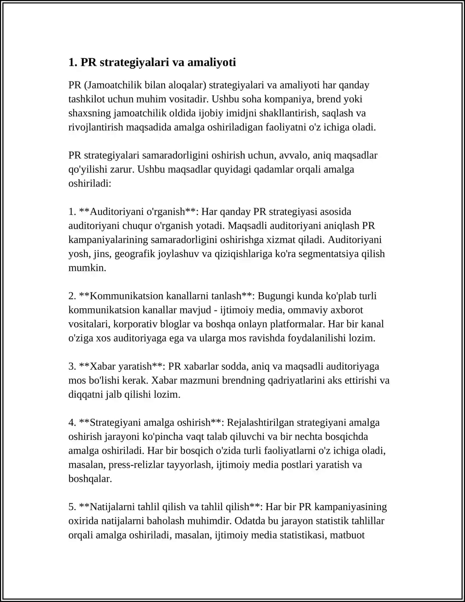 PR va Jurnalistika 3