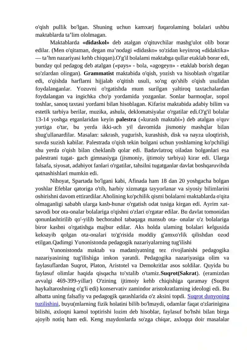 Pedagogika tarixi 3