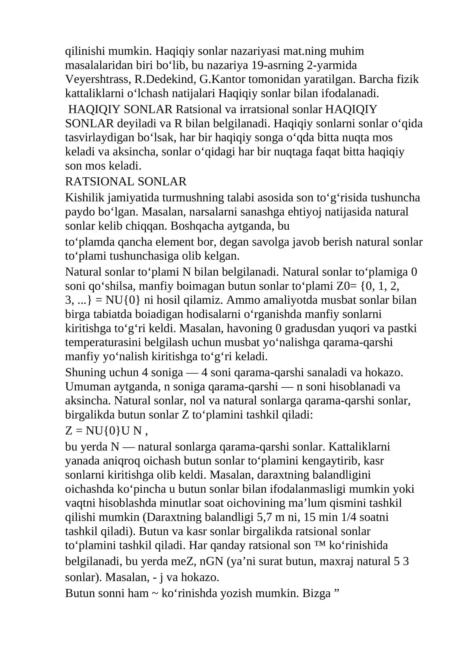 Matematik analiz 3