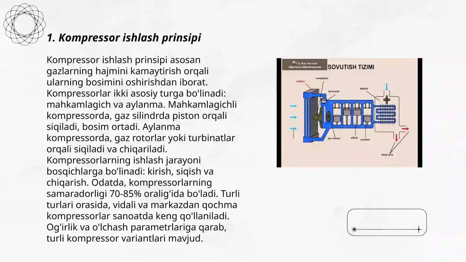 Kompressor ishlash prinsipi 3