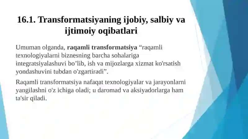 Raqamli transformatsiya amaliyoti 3