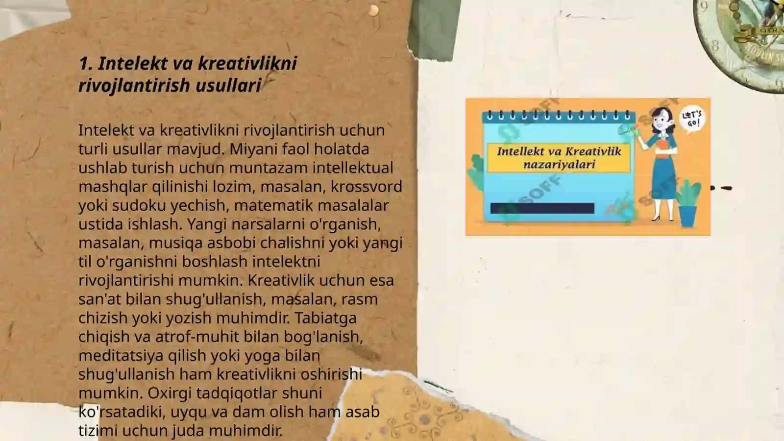 Intelekt va Kreativlik 3