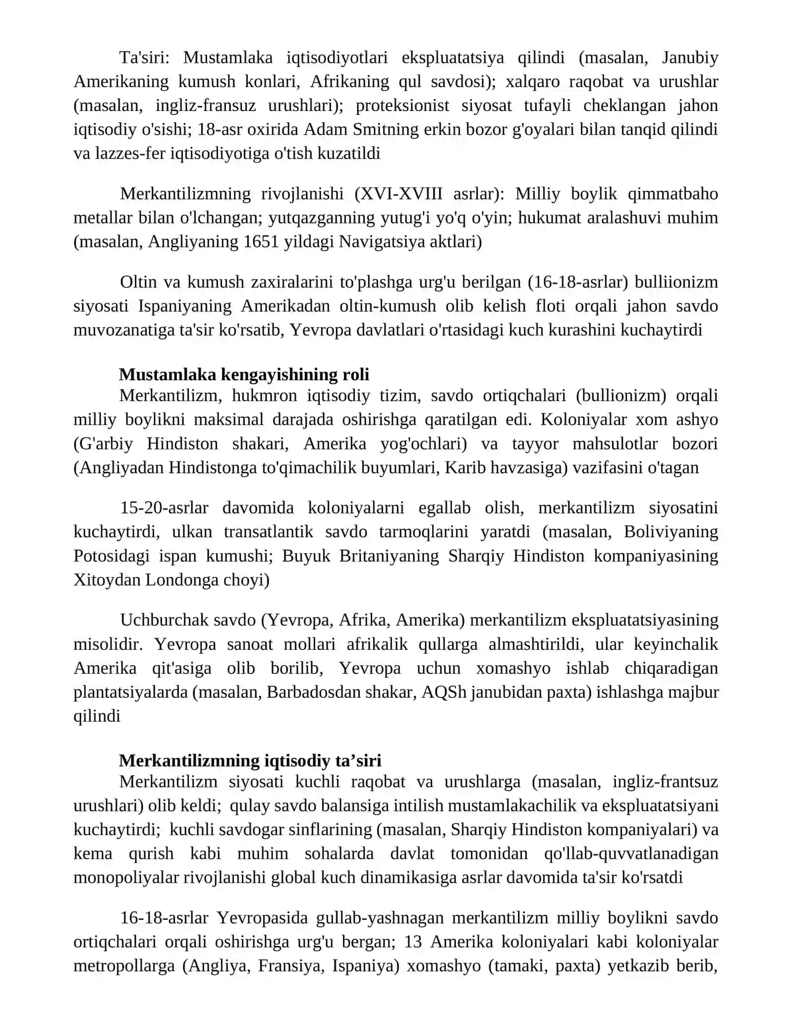 Rivojlangan merkantalizm 3