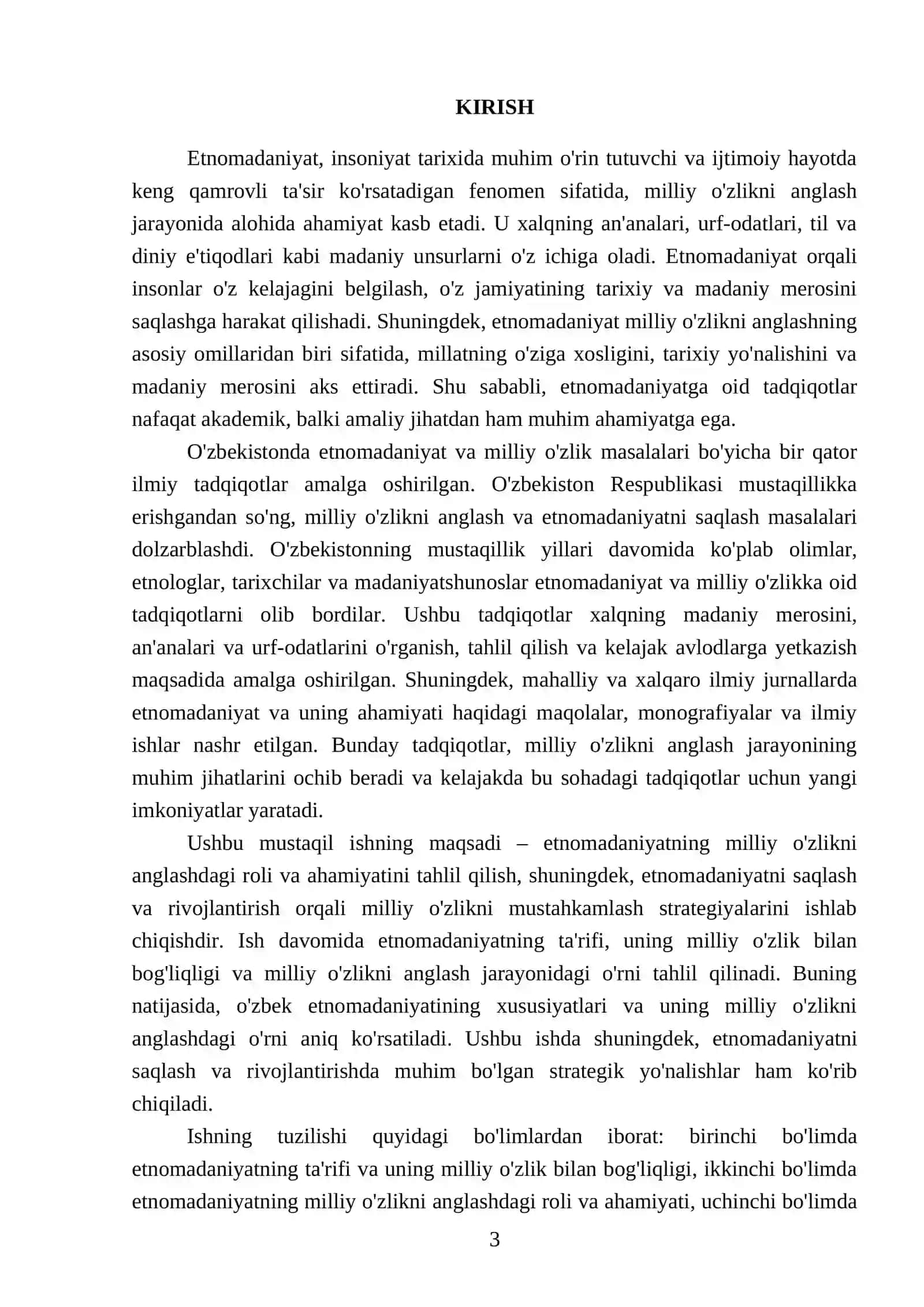Etnomadaniyat milliy oʻzlikni anglash omili 3