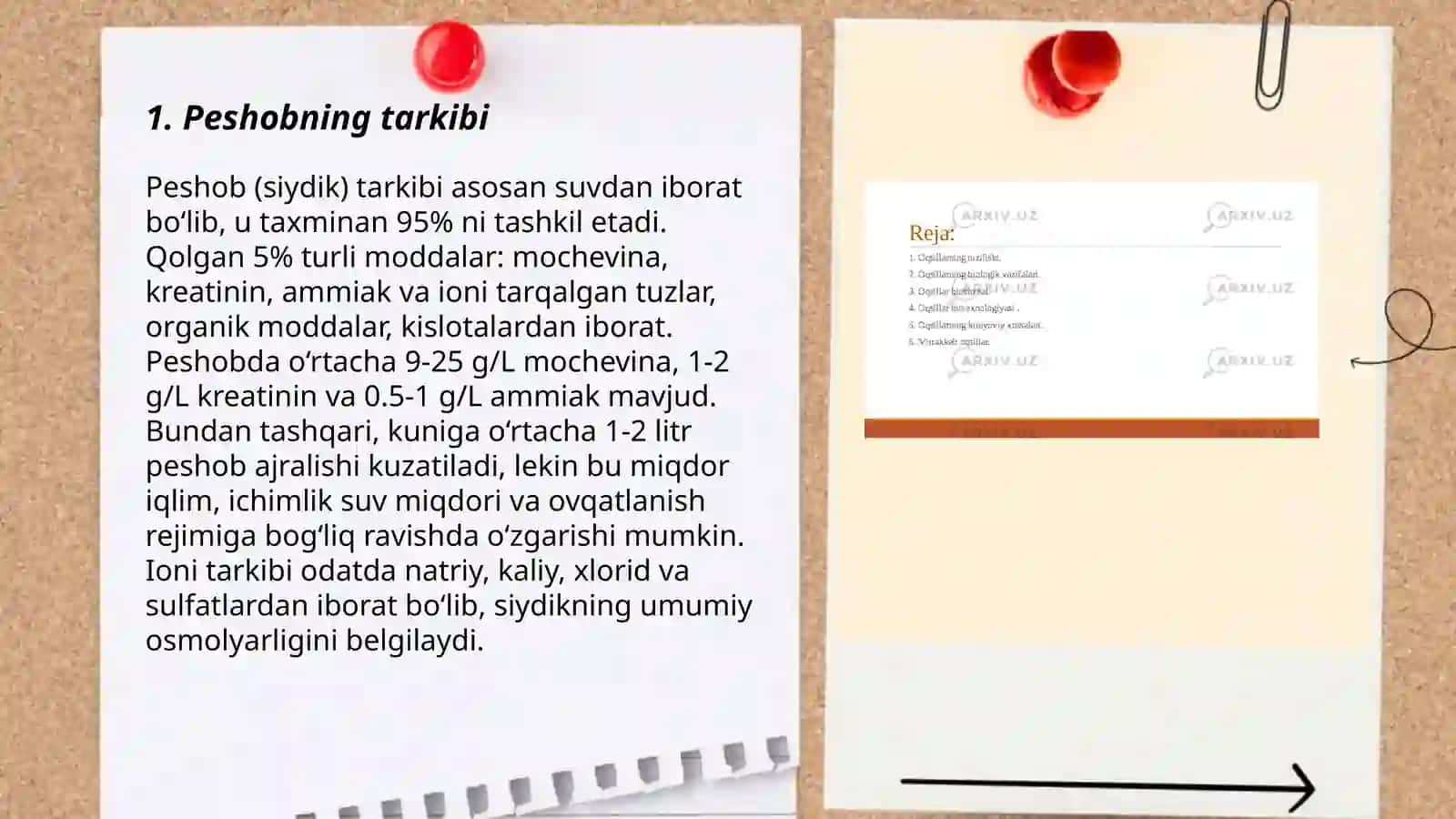 Peshobning kimyoviy xususiyatlari 3