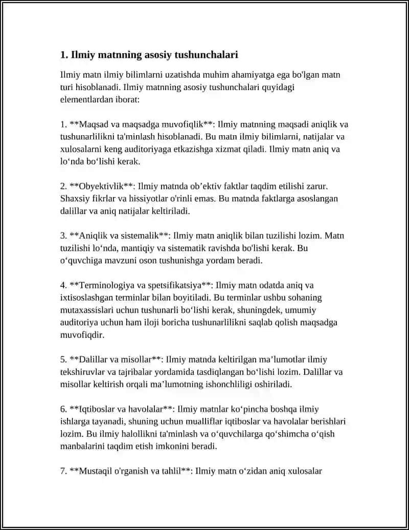 ILMIY MATN TUZISH QOIDALARI 3