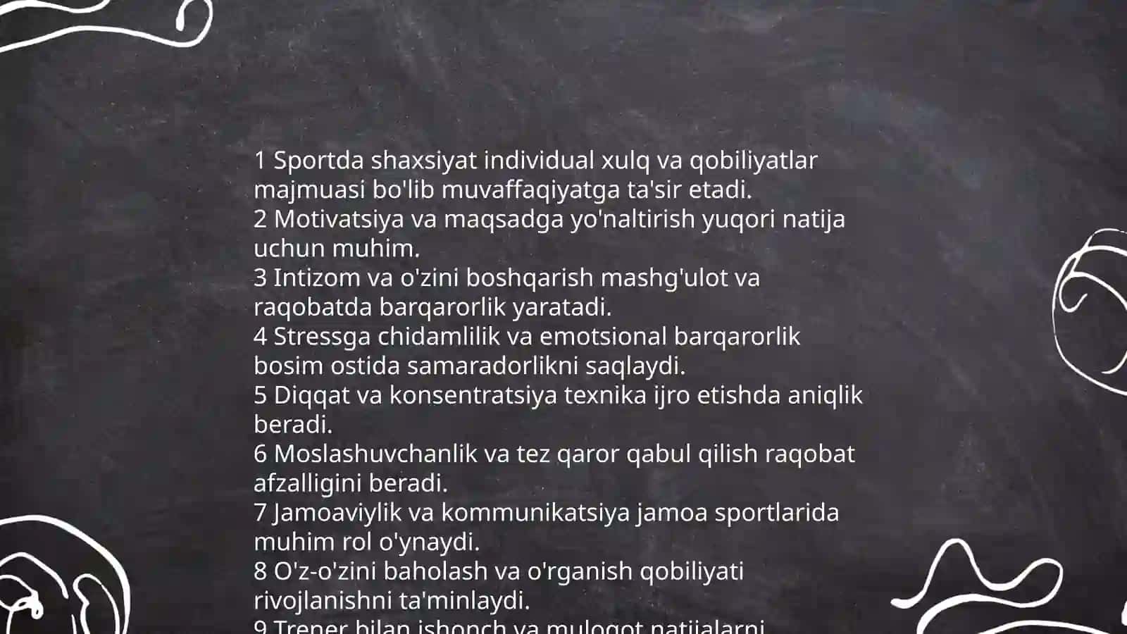 Sportda shaxs psixalogiyasi 3