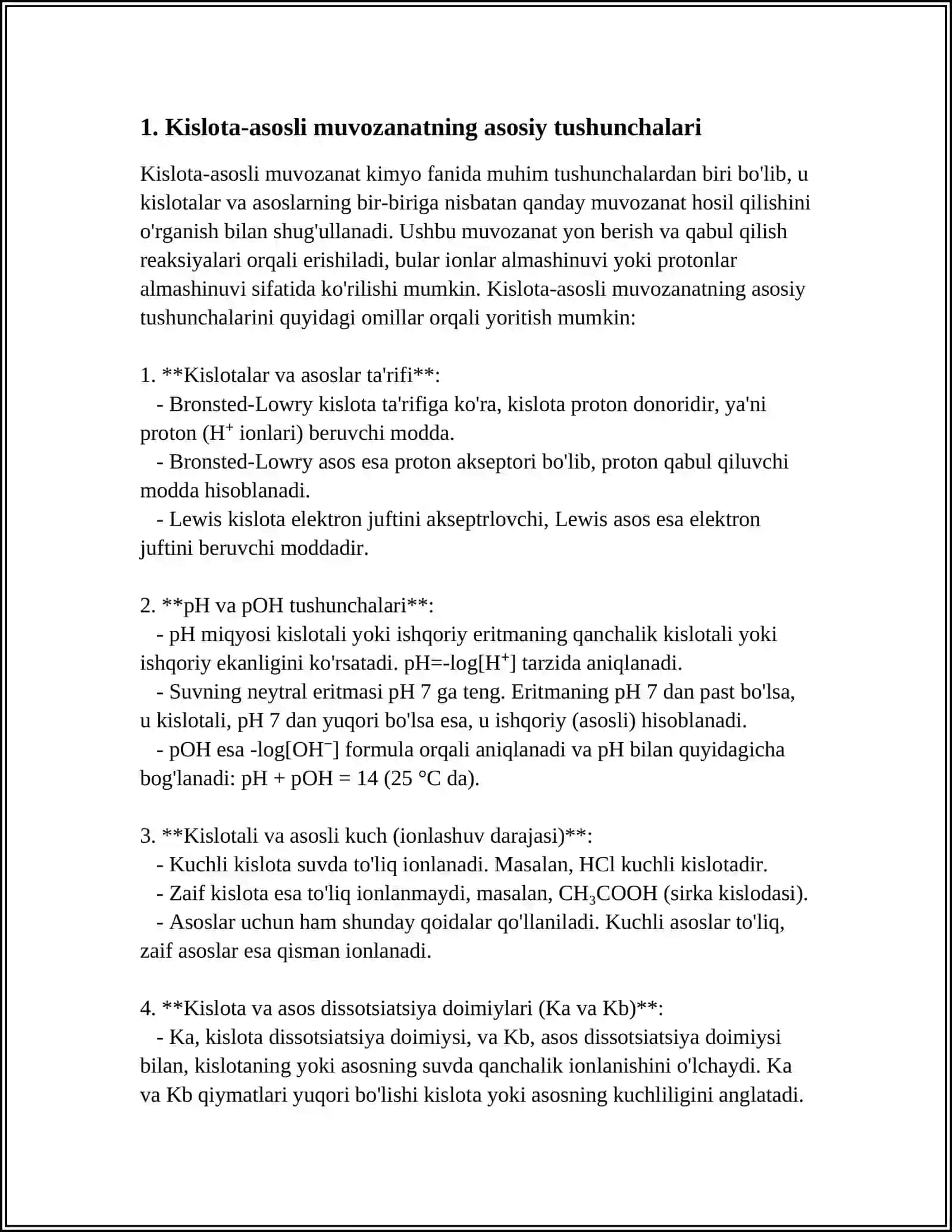 KISLOTA ASOSLI MUVOZANAT.BUFER ERITMALAR 3