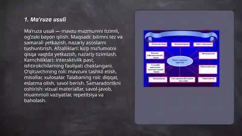 Mashgʻulot jarayonida oʻrgatish uslublari 3