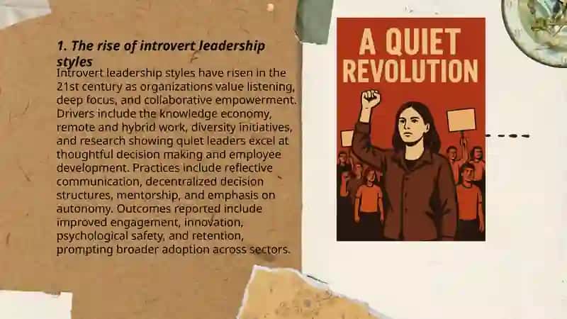 The rise of introvert leadership styles 3