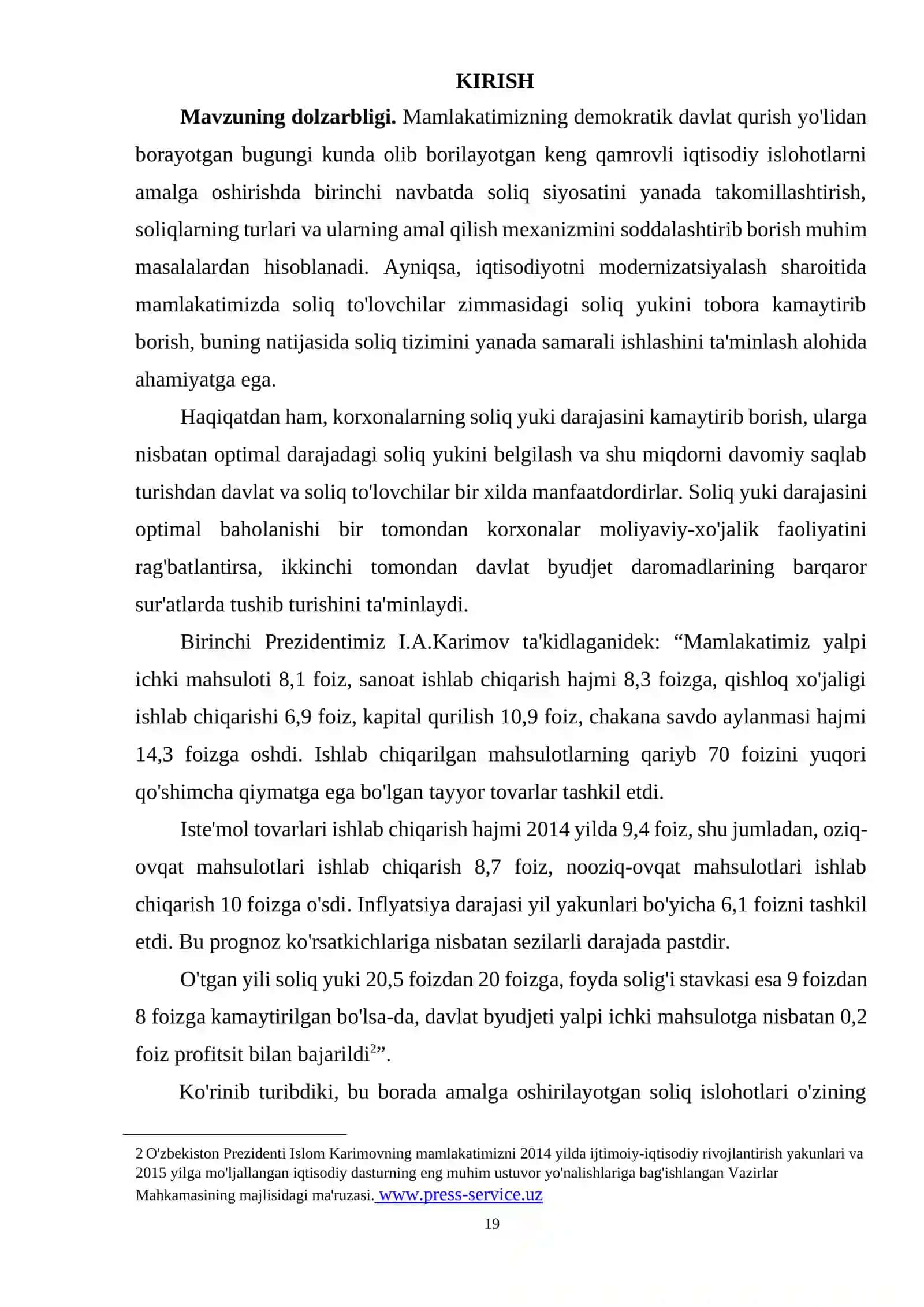 Soliq yuki va uning o'zgarishi oqibatlari 3
