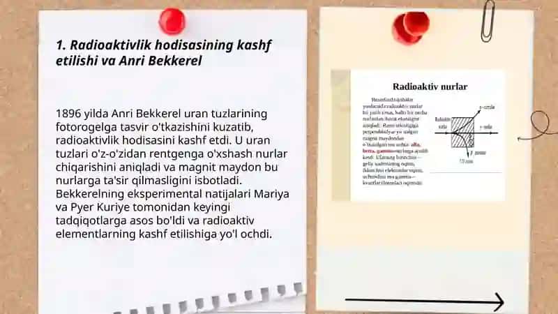 Radioaktiv elementlarning kashf etilishi 3