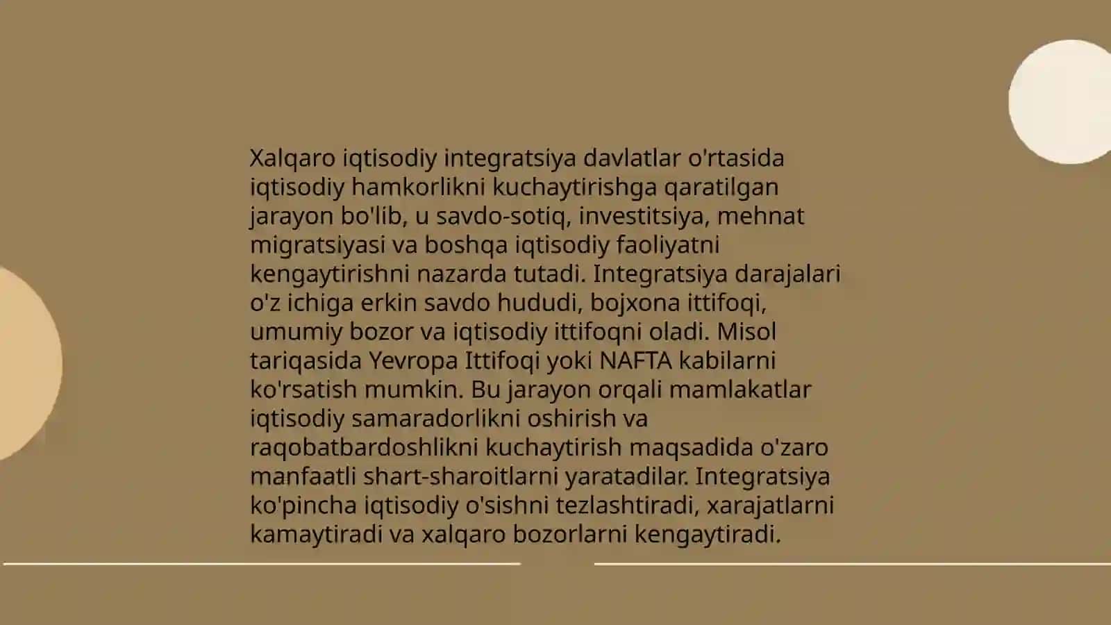 Xalqaro iqtisodiy integratsiya jarayonlari 3