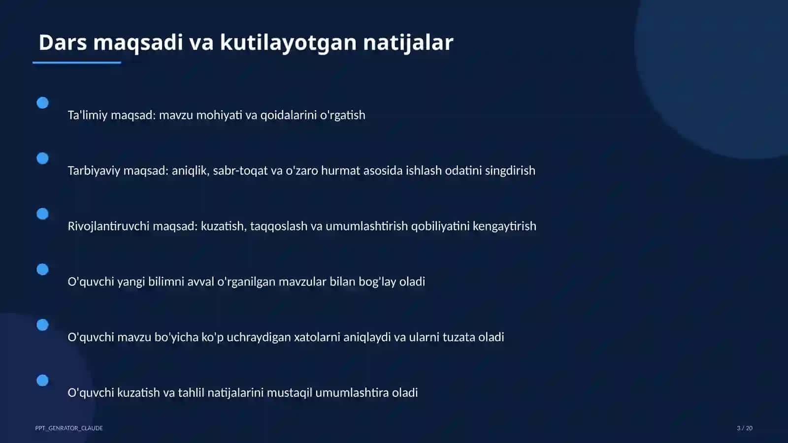Rus tilida fe'l turlari: tugallangan va tugallanmagan (6-sinf) 3