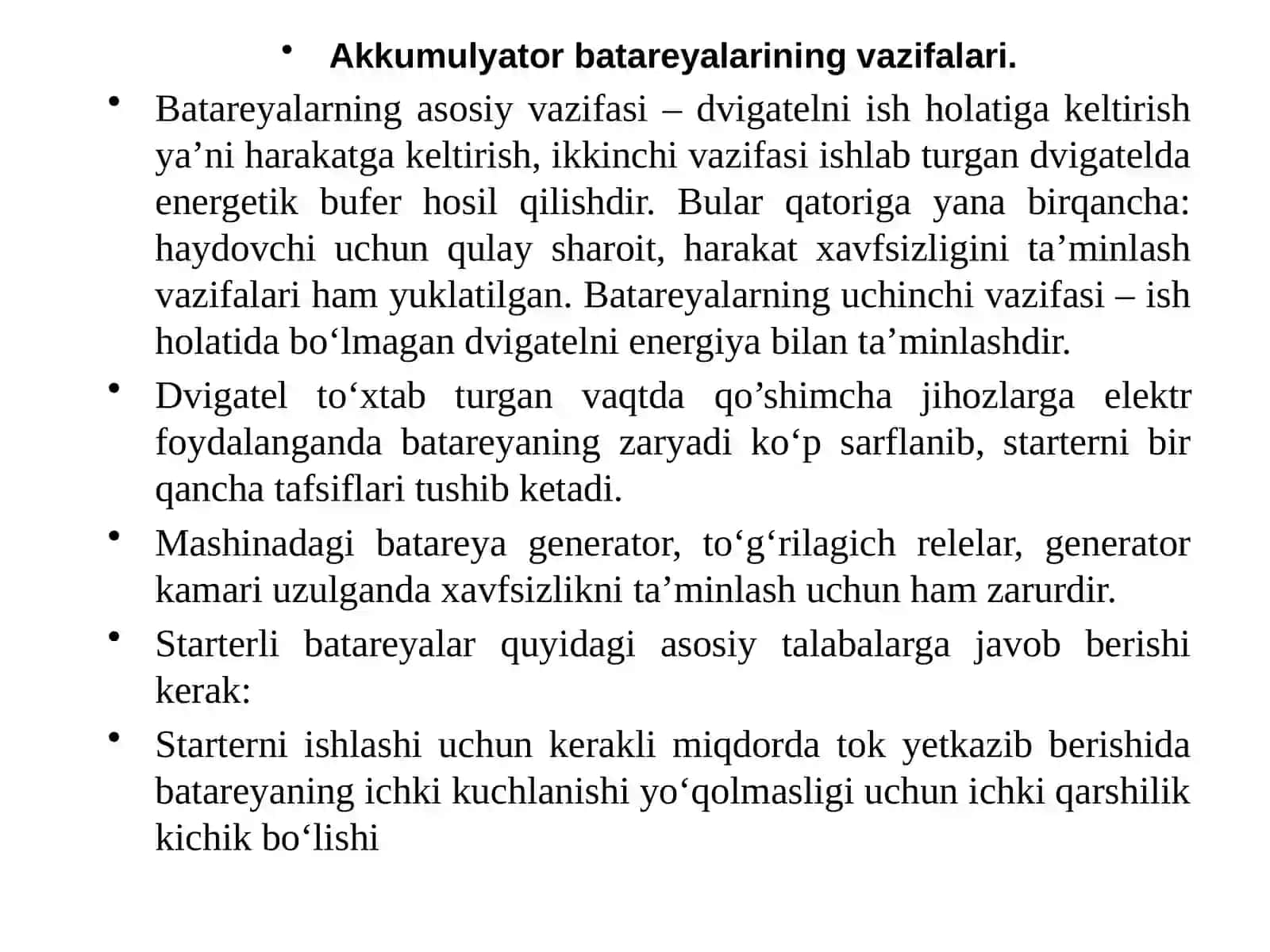 Kimyoviy tok manbalarining umumiy tavsifi 3