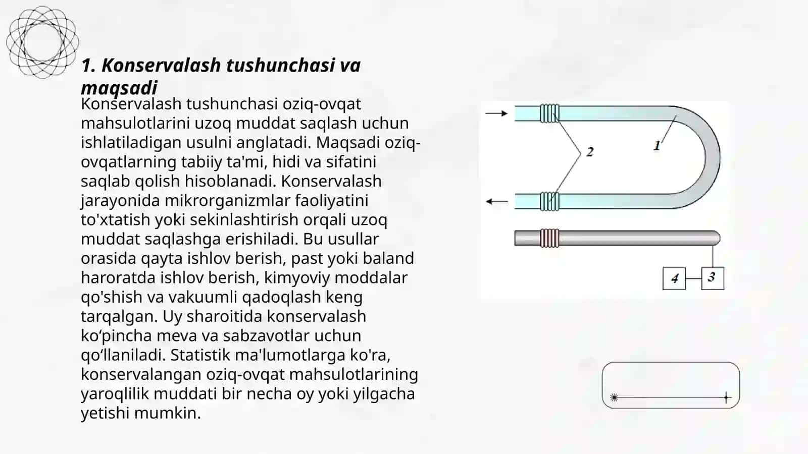 Konservalash usullari asoslari 3