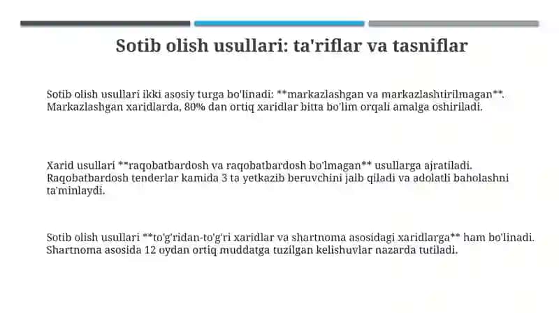 Sotib olish usullari 3