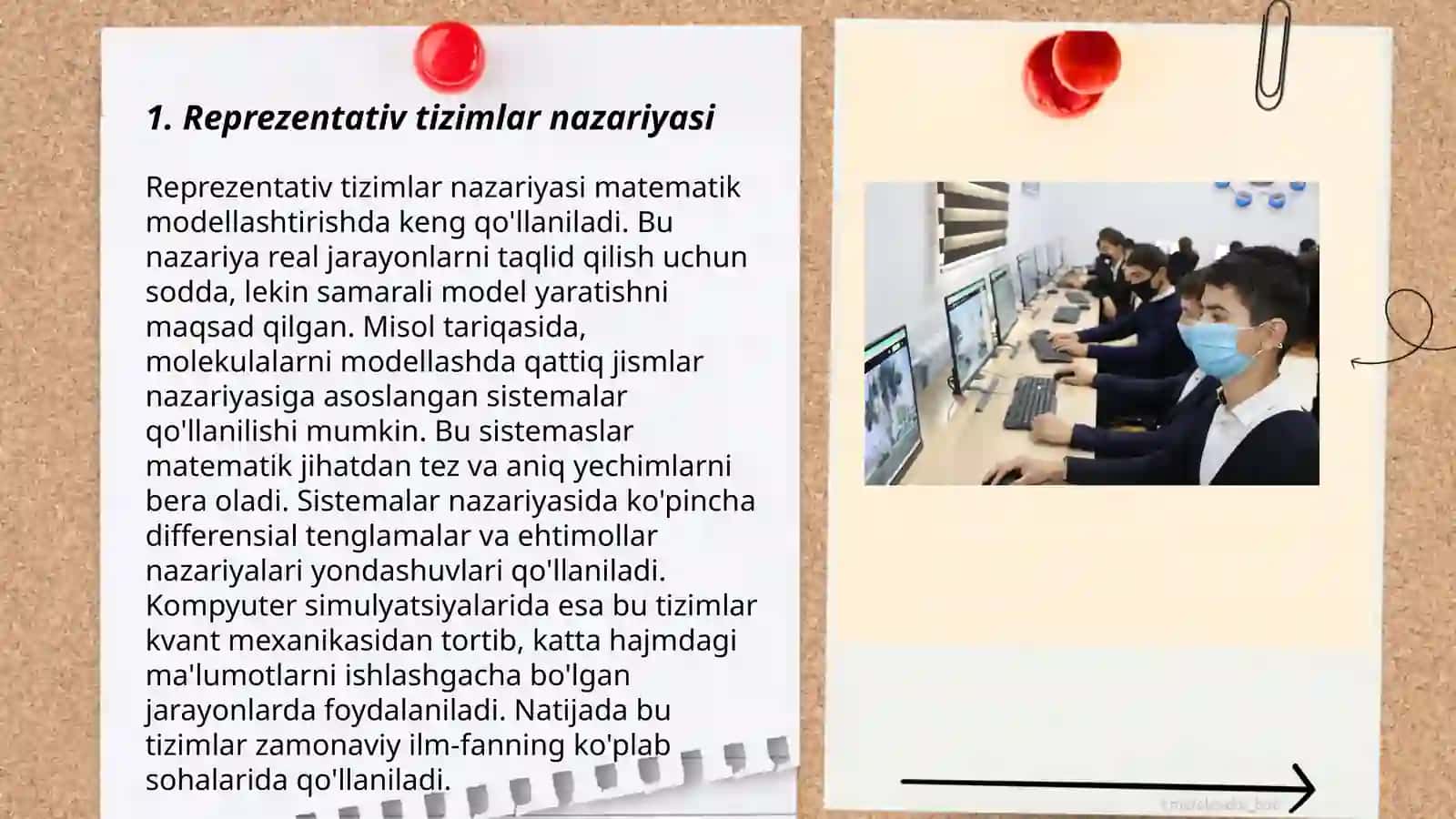 Reprezentativ tizimlar 3