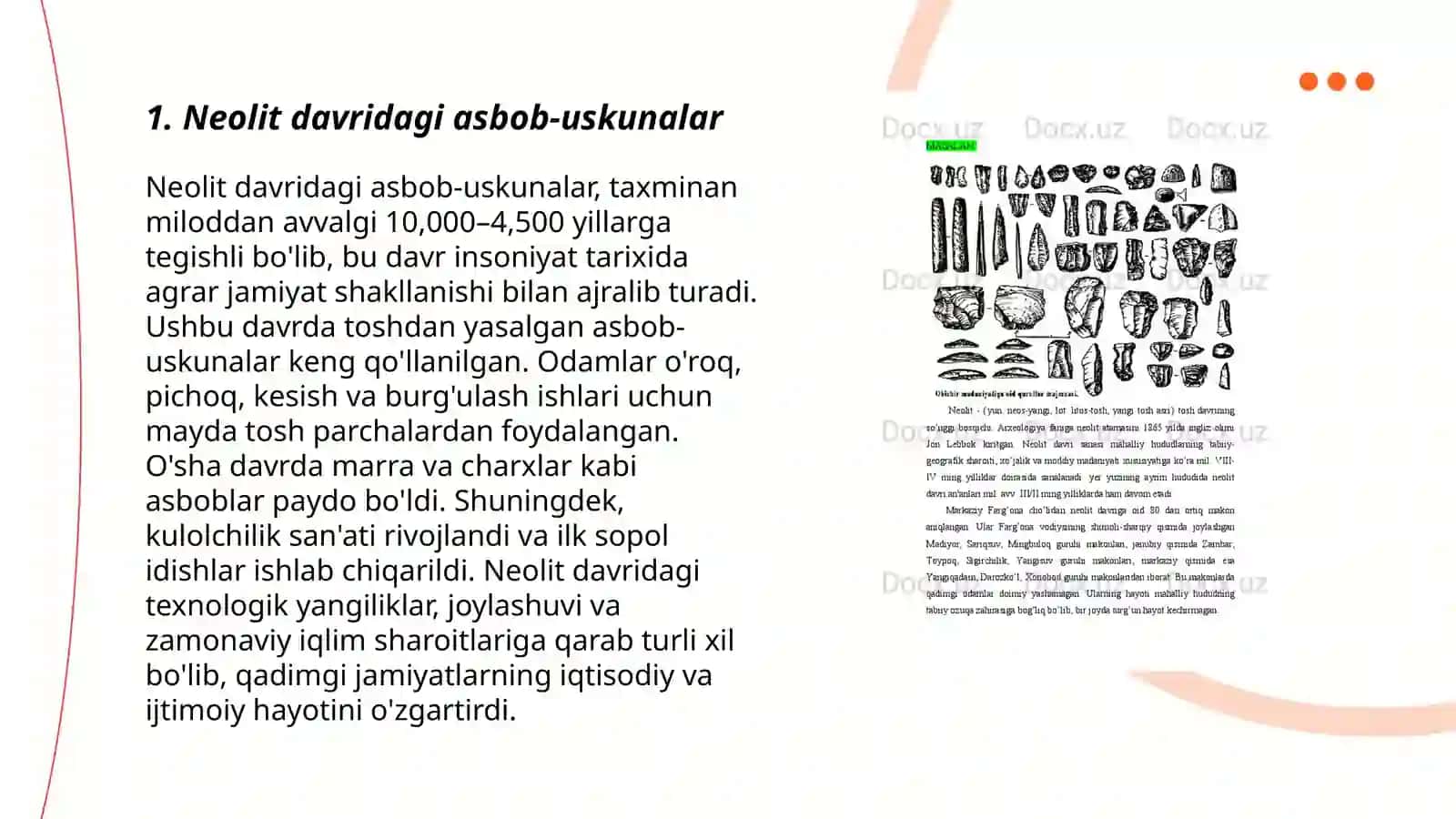 Neolit davri yodgorliklari 3