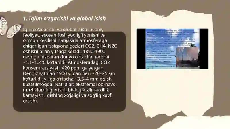 Zamonaviy global ekologik muammolar 3