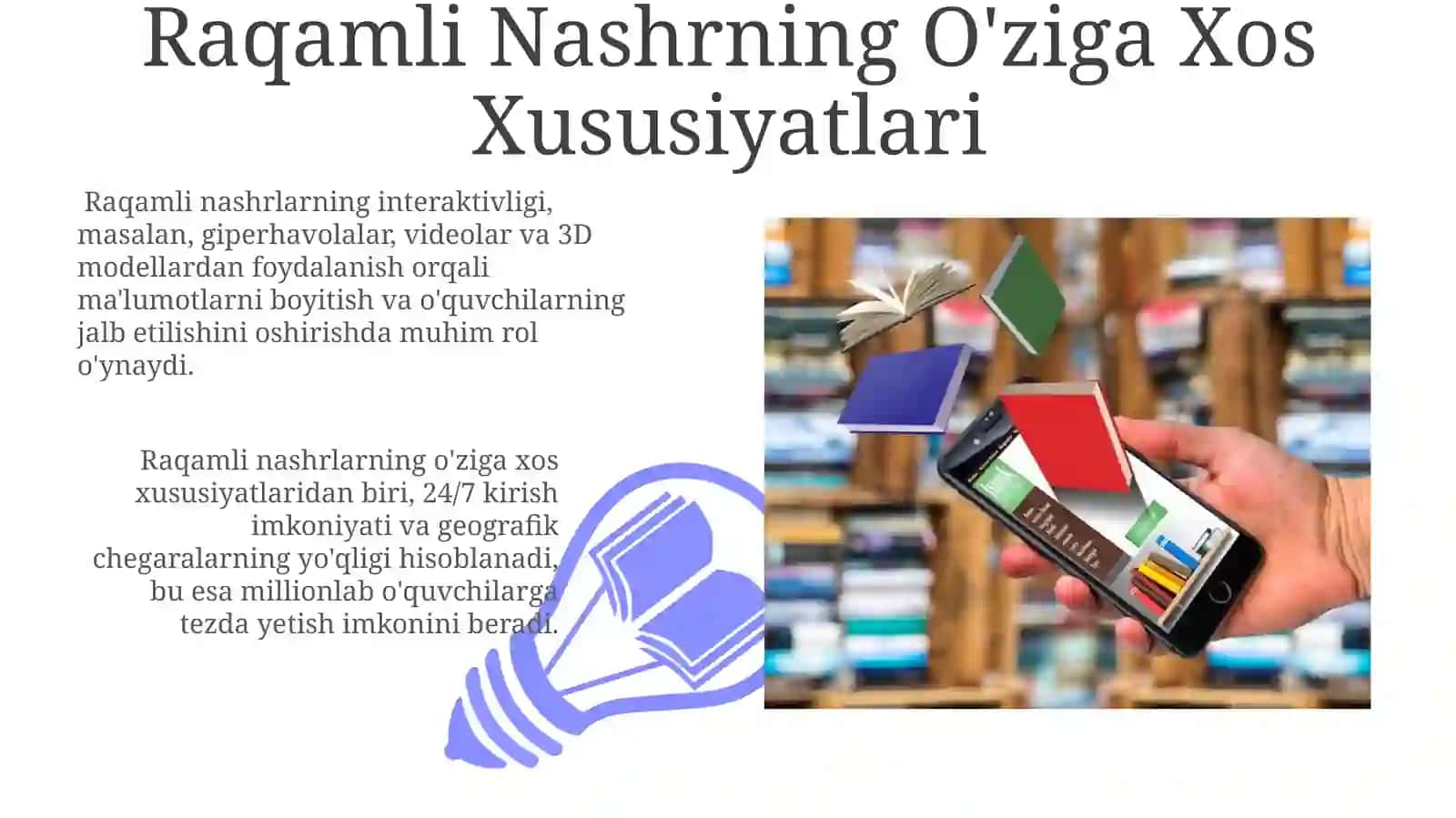 Raqamli Nashrning O'ziga Xos Xususiyatlari 3