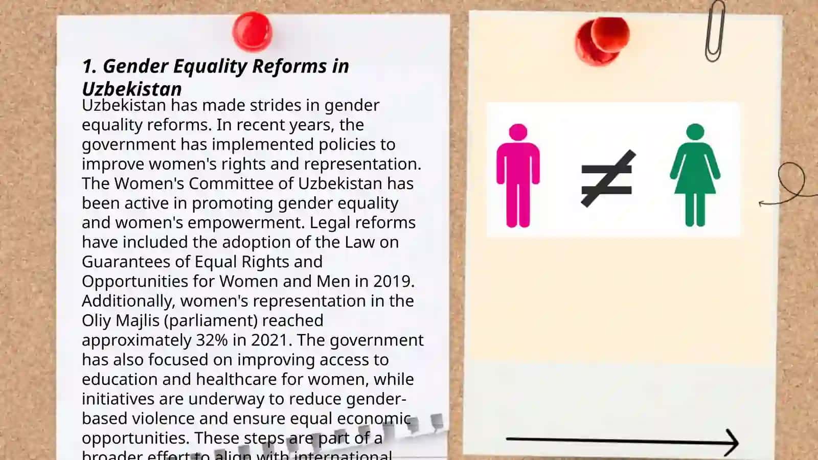 gender equality in Uzbekistan 3