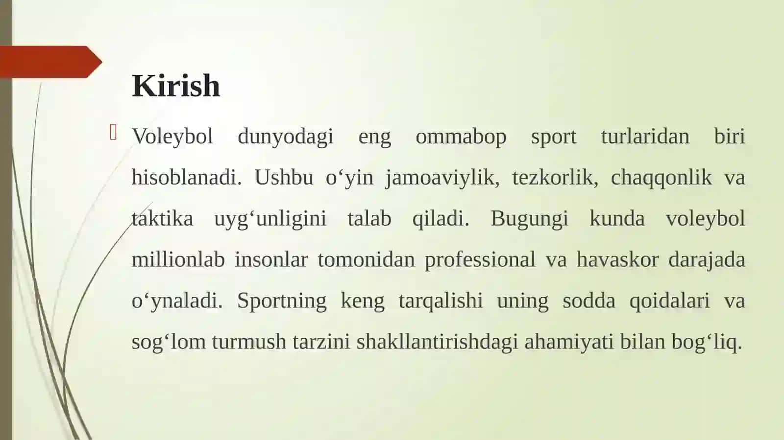 Voleybol o‘yinining kelib chiqish tarixi va dastlabki qoidalari 3