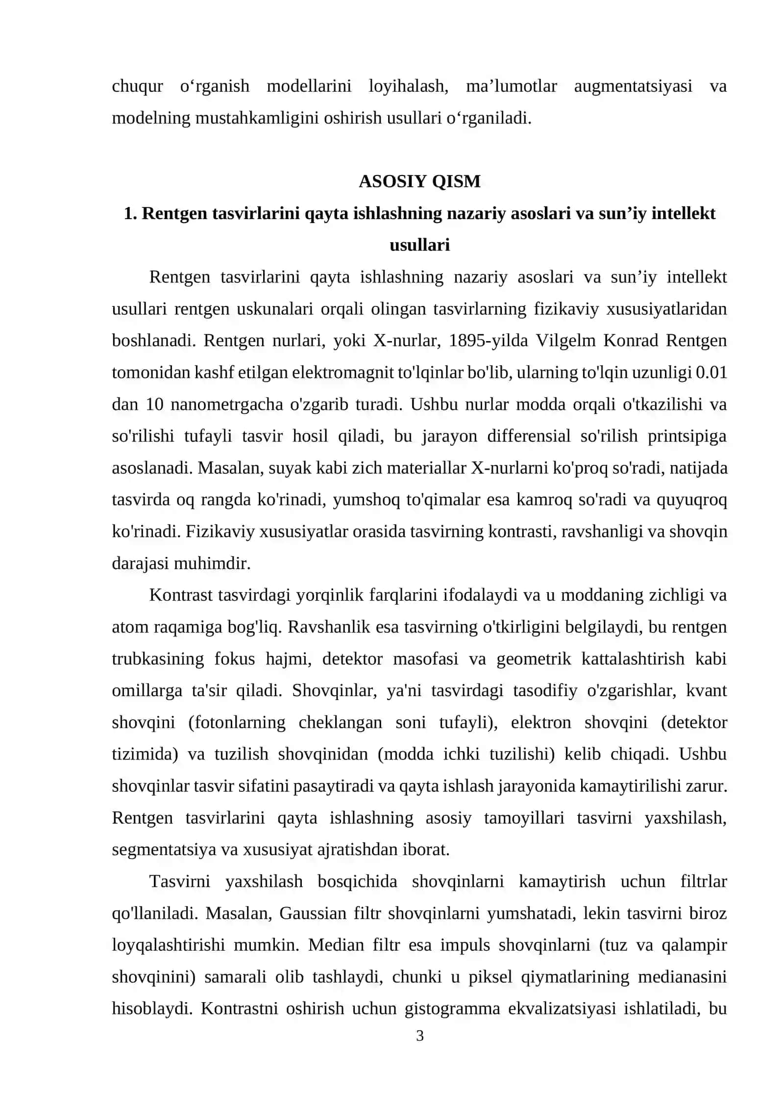 Rentgen tasvirlaridan mahsulotlarni tanib olish dasturi 3