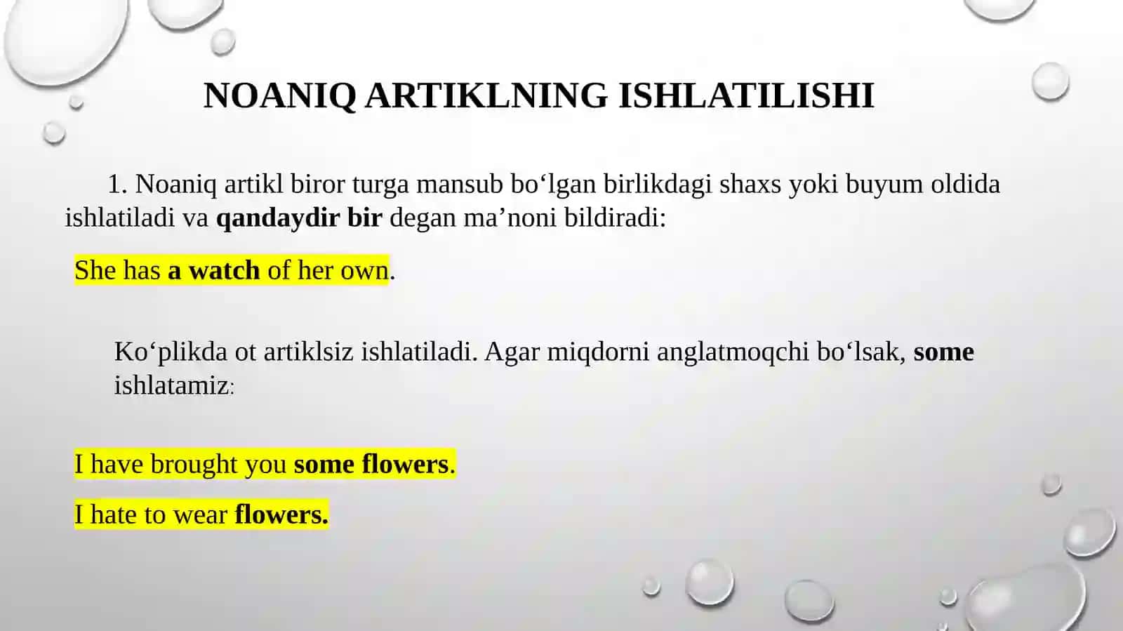 NOANIQ ARTIKL A(AN) 3